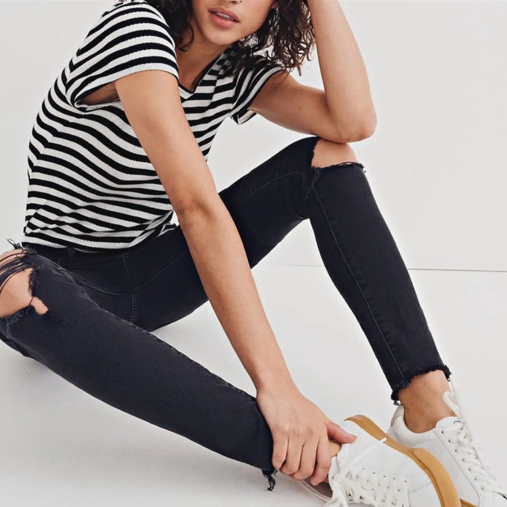 Madewell 9” High Riser Skinny Size 24